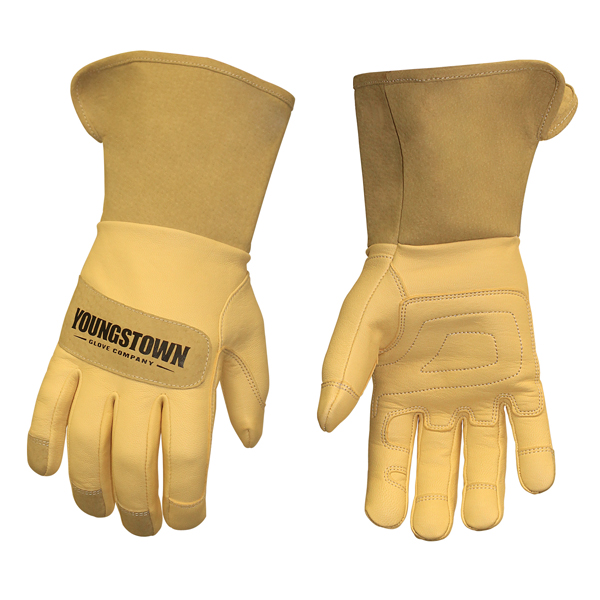 Leather Utility Wide-Cuff - Size M