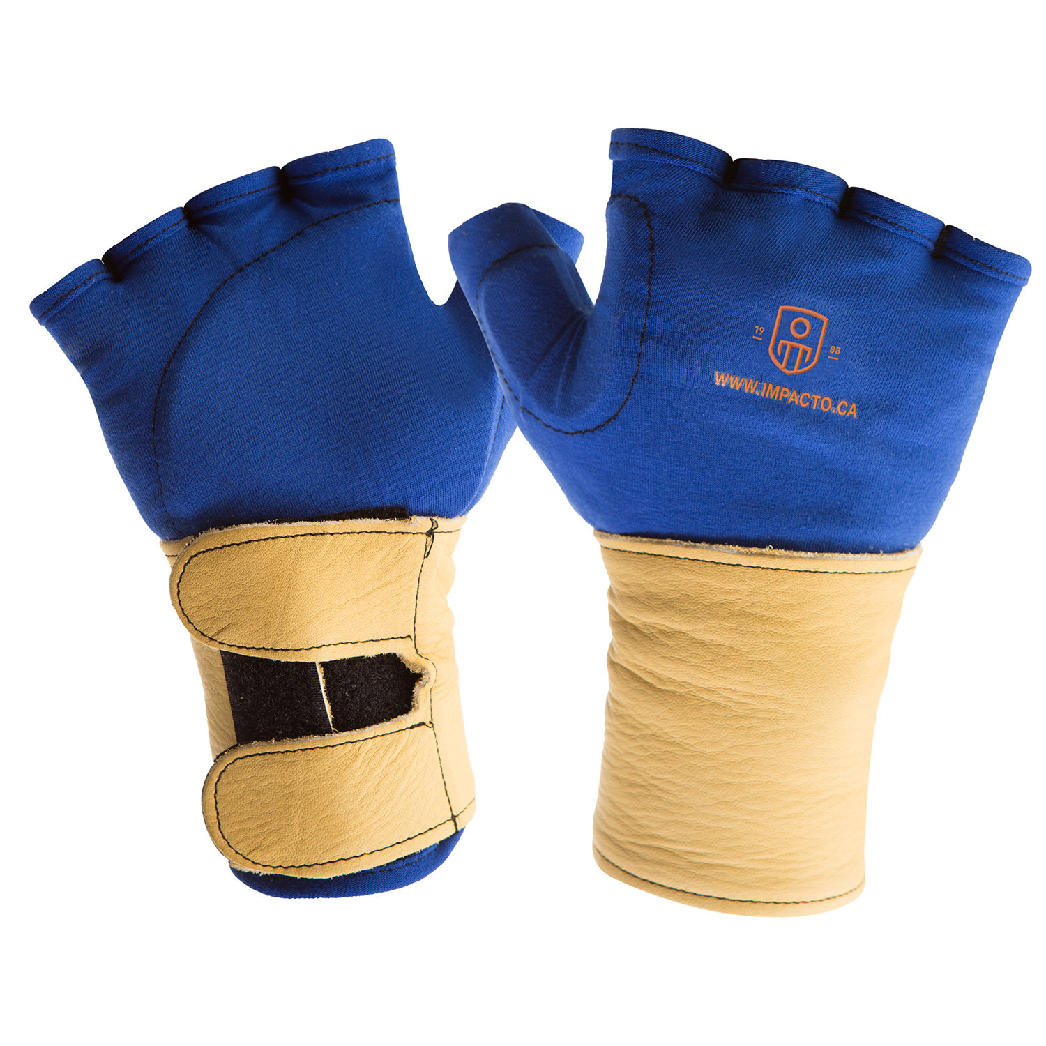 IMPACTO 714-20XLRH GLOVE IMPACT LINER WRIST SUPP