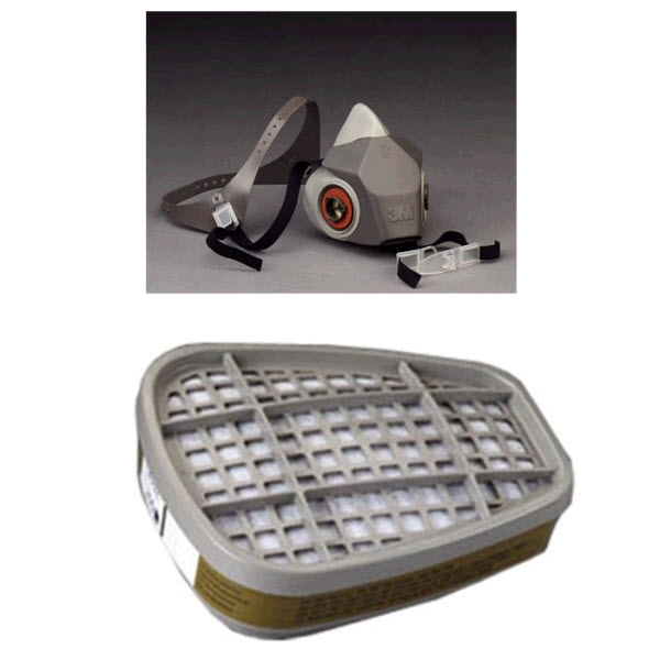 FACEPIECE PLUS CARTRIDGE(ASSEMBLY ITEM)