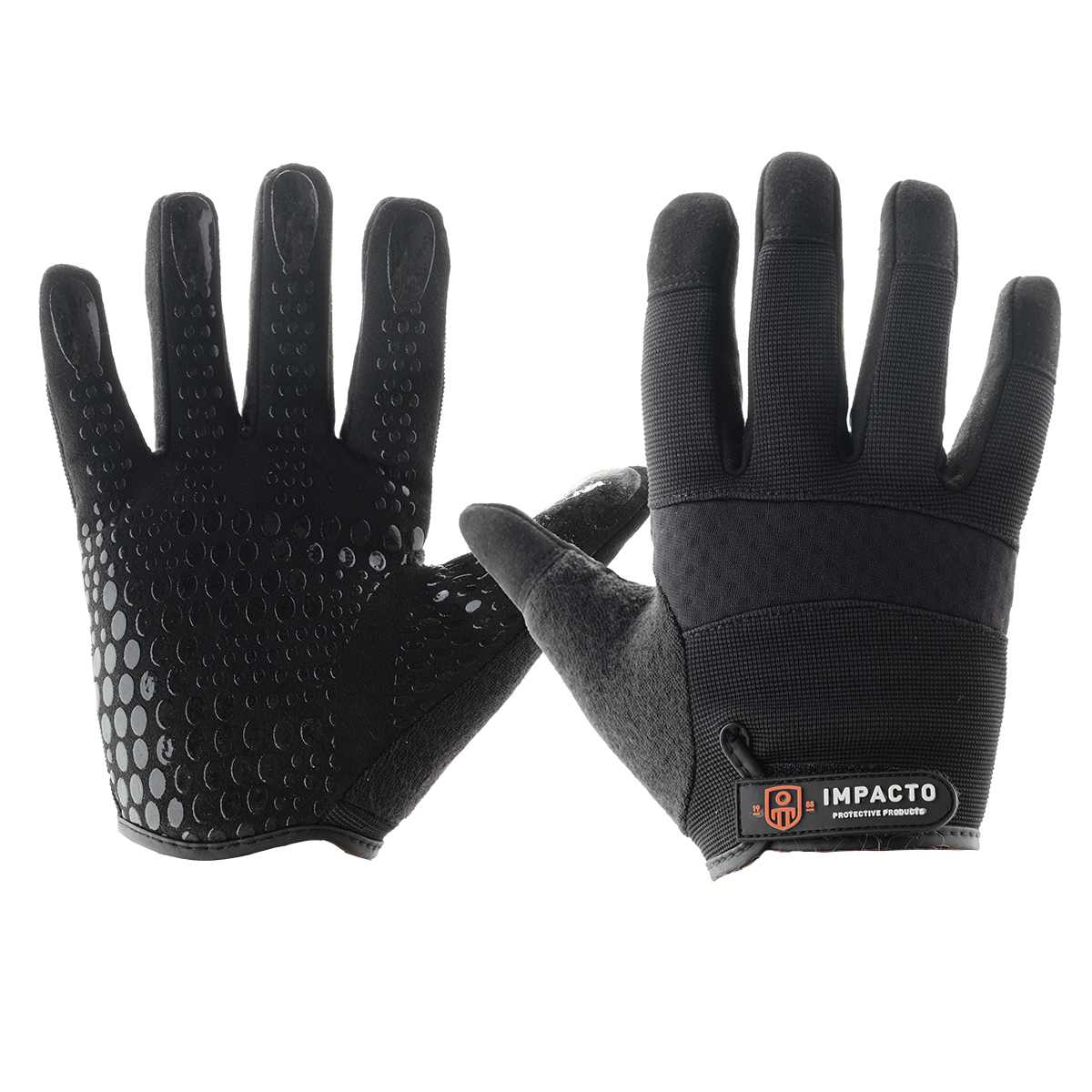 IMPACTO WG408XLPR WORK GLOVE BLACK MECHANICS